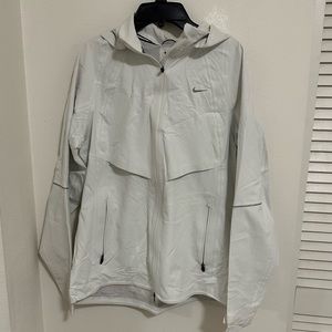 white nike jacket